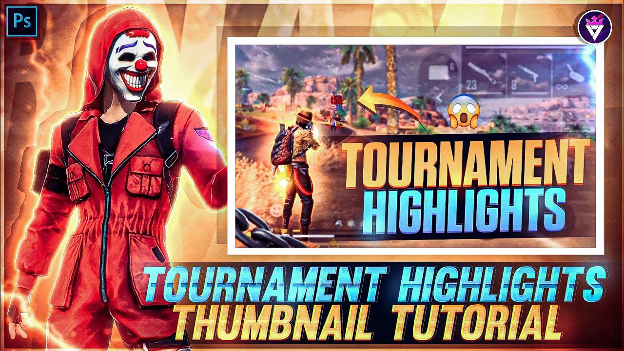INSANE Tournament Highlights Thumbnail Tutorial