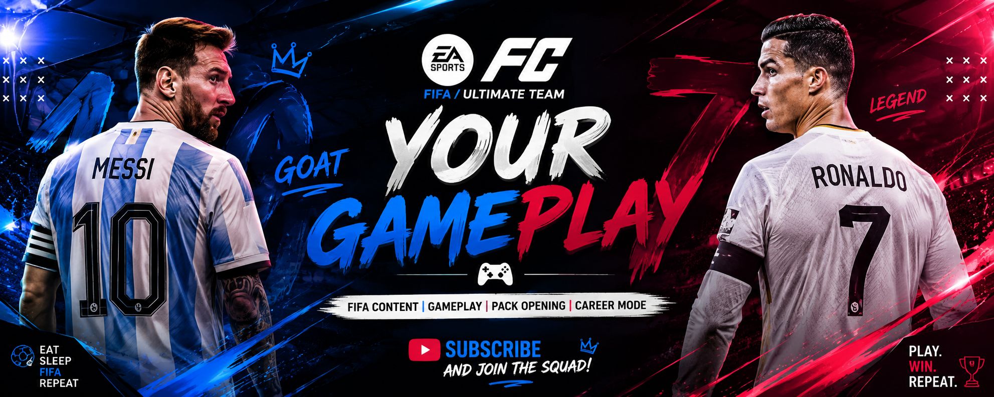 FIFA 26 EPIC SHOWDOWN ⚽ Messi vs Ronaldo Ultimate Team Gameplay 🎮🔥